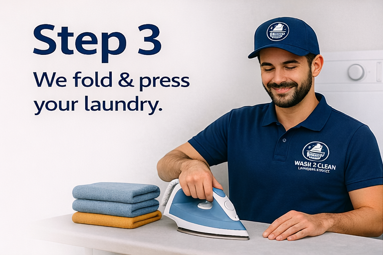 Services wash2clean step 3